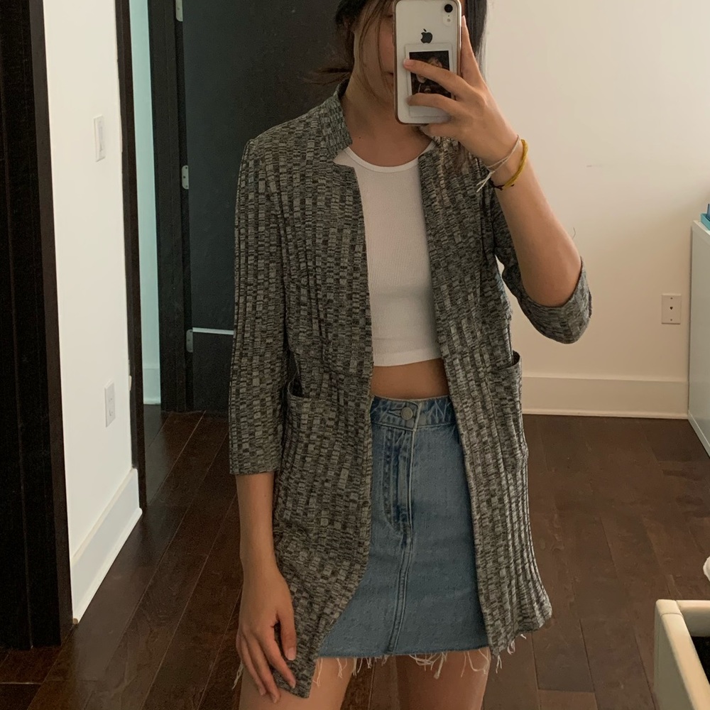 Summer Gray Cardigan